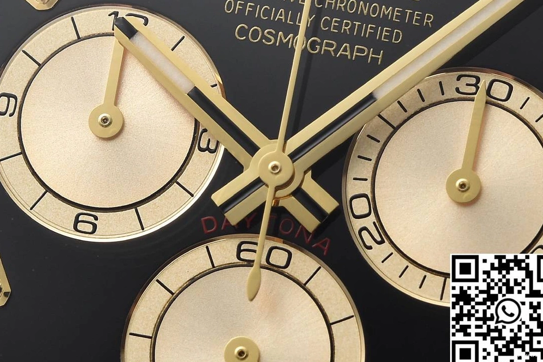 Cosmograph Gold Clean Rolex Factory Daytona Original Diamond 1083 Bezel Hourmarker M126503 0807